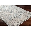 Hauteloom Meja Cream & Blue Washable Area Rug - 4 of 4