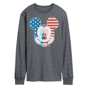 Men's - Disney - Americana Long Sleeve Graphic T-Shirt - 1 of 3