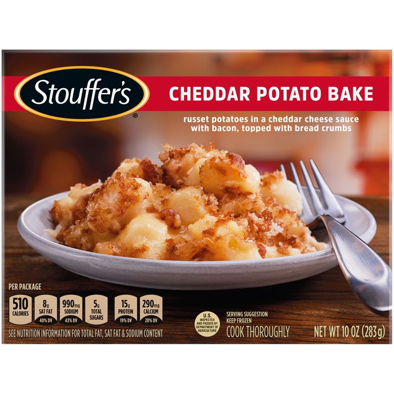 Stouffer&#39;s Frozen Cheddar Potato Bake - 10oz, 1 of 11
