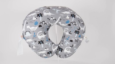 Boppy Nursing Pillow Original Support Gray Dinosaurs Target