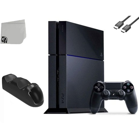 Sony Original Playstation 4 Black 500gb Console With Dock Station