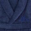 Linum Home Textiles 100% Turkish Cotton Embroidered ''Mrs.'' Terry Bathrobe - 3 of 3
