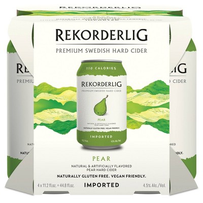 Rekorderlig Pear Hard Cider - 4pk/11.2 fl oz Cans