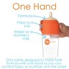 PopYum 9oz Anti-Colic Baby Bottle for Breast and Formula Feeding, 3-Pack, Orange, #2 Medium Flow Nipples - 3 of 4