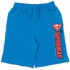 DC Comics Justice League The Flash Superman Batman French Terry 3 Pack Shorts Little Kid to Big Kid - 3 of 4