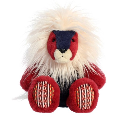 Aurora Medium Asha Lion Luxe Boutique Exquisite Stuffed Animal Red 12" - image 1 of 4