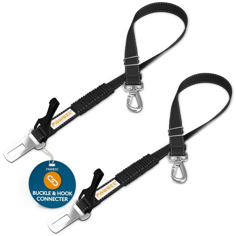 Dog seat belt clearance leash