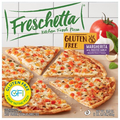 Freschetta Margherita with Roasted Garlic Gluten Free Thin Crust Frozen Pizza - 18.5oz