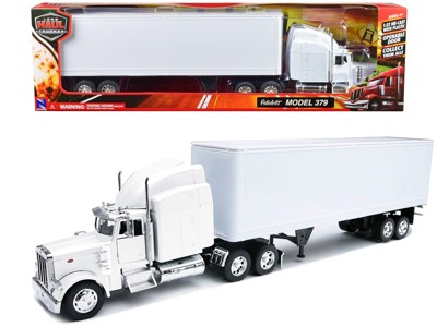 Freightliner Century Class S/t Flatbed Truck White W/pallet Accessories  long Haul Trucker Series 1/32 Diecast Model By New Ray : Target