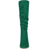 Allegra K Women's Halloween Pointed Toe Chunky Heel Knee High Boots - 2 of 4