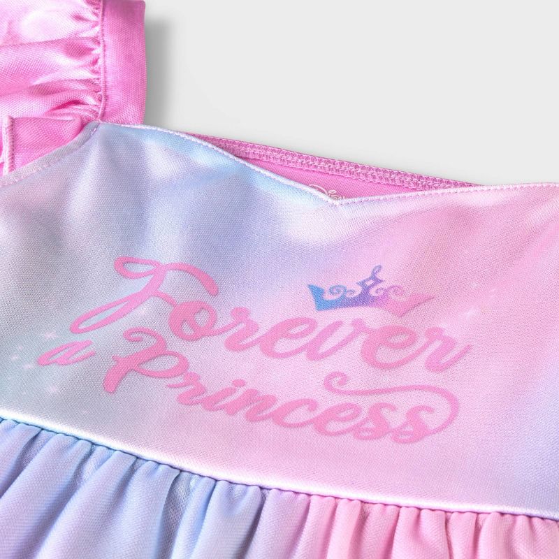 Toddler Girls&#39; Disney Princess Forever Fantasy NightGown - Pink, 3 of 5