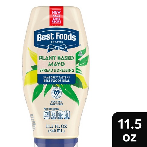 Best Foods Plant Based Vegan Mayo Dressing and Sandwich Spread – 11.5oz - image 1 of 4