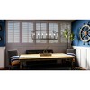 Urban Ambiance Luxury Transitional Chandelier 15.125''H x 42''W,  Midnight Black Finish,  Coronado Collection, UHP4282 - 2 of 4