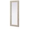 Elegant Lighting Rectangle Cornhusk Mirror 24x60 in Linen White - 4 of 4