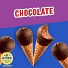 Nestle Drumstick Chocolate Mini Frozen Sundae Cones - 16.9 fl oz/20ct - 3 of 4