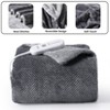 Electric Heating Blanket, Soft Flannel Heated Blanket with 5 Heat Levels & 4 H Timer, ETL Certified & Machine Washable - 4 of 4