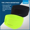 TrailHeads Women's Ponytail Headband for Winter - Moisture Wicking for Running, Sports, Workouts - 2 Pack - 4 of 4