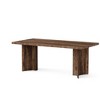 MAYEERTY 63" End Table, Farmhouse Kitchen Table with Large Tabletop for 4-6 - 4 of 4