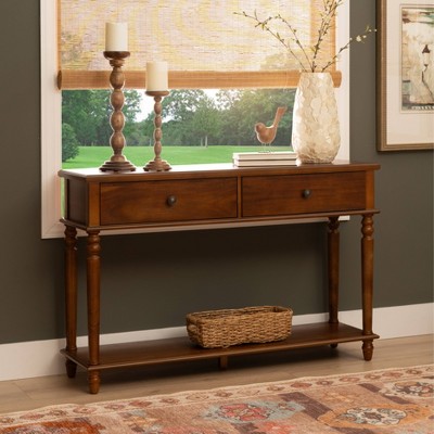 Powell Mcghie Console Table Hazelnut