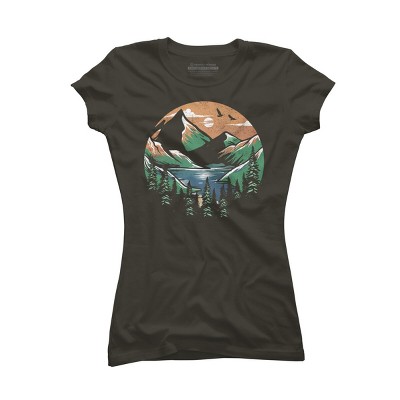 Junior's Design By Humans Happiness Place By orangedan T-Shirt