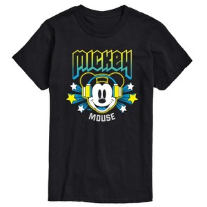 Men's - Disney - Mickey Band Tour Short Sleeve Graphic T-Shirt - 1 of 4