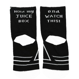 Pavilion Gift Company - Watch This! - 2T-4T Crew Socks - Socks - 1 of 4