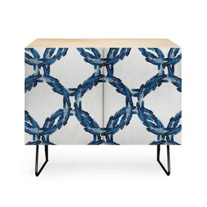 Morgan Kendall Feather Wreaths Credenza - Deny Designs - 1 of 3