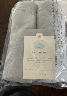 Multi-use Fleece Liner Pads With Waterproof Liner - Cloud Island™ 2pk :  Target