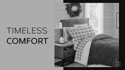 King Blue Microfiber Down Alternative Bedspread Set