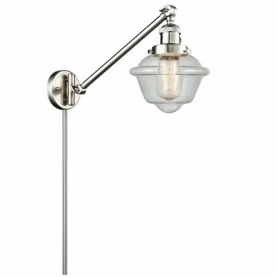 Oxford - 1 Light Swing Arm Wall Sconce In Traditional Style-25 Inches Tall and 8 Inches Wide