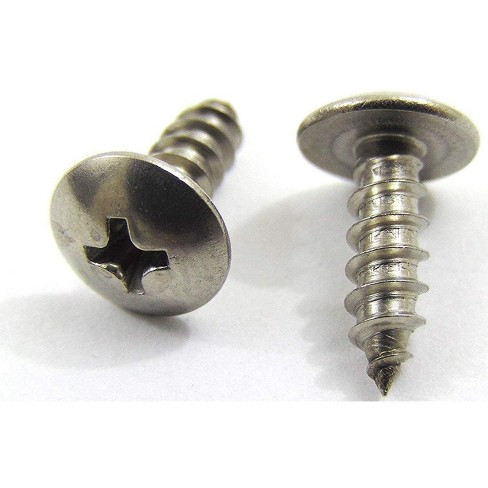 Bolt Dropper No. 6 X 1/2 Stainless Truss Head Phillips Wood Screw