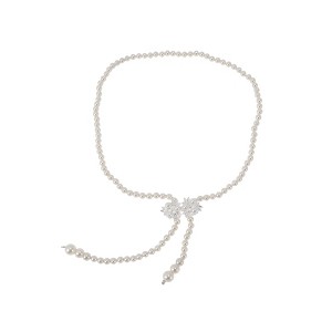Unique Bargains Women's Faux Pearl Waist Chain 1 Pc - 1 of 4