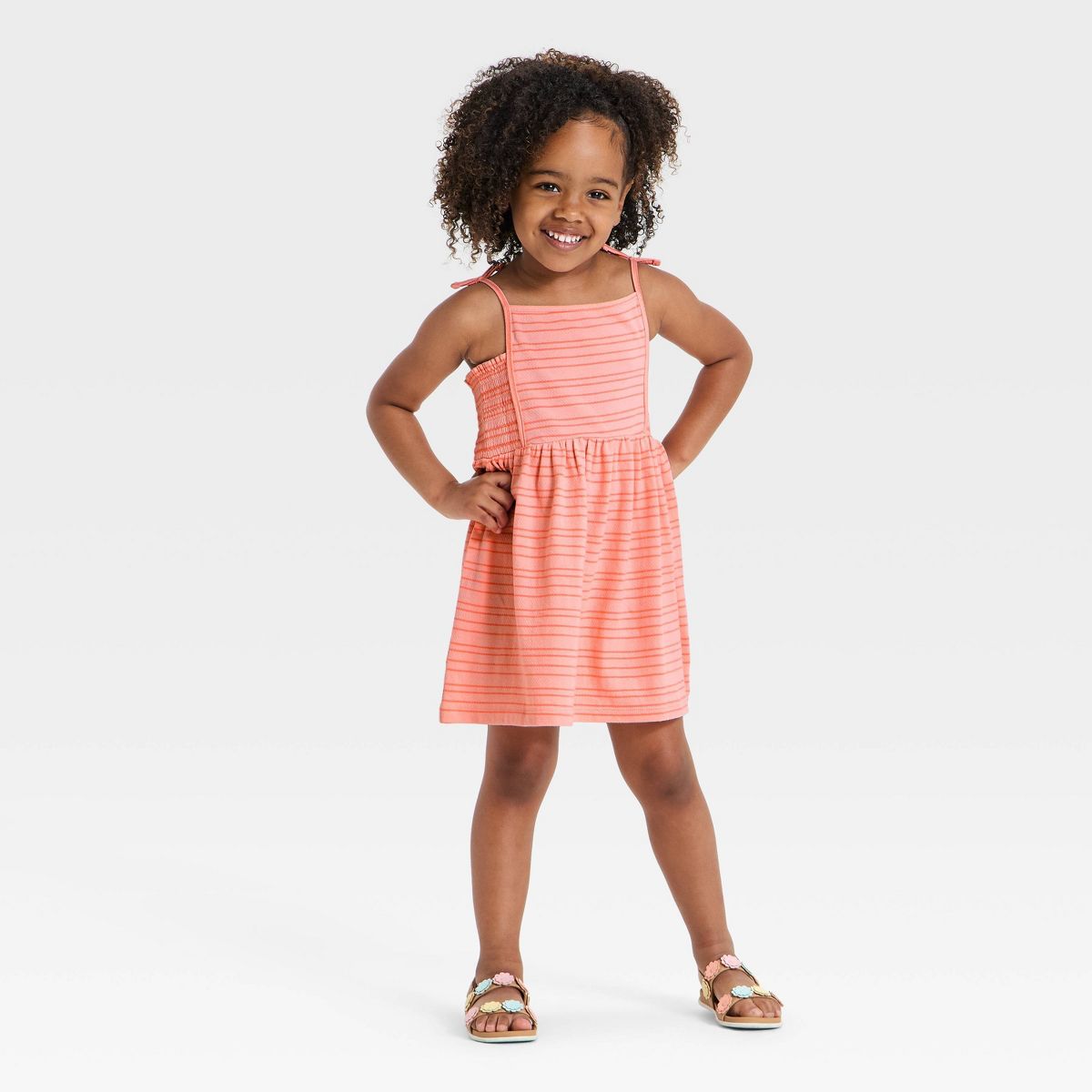 Toddler Girls' Striped Dress - Cat & Jack™ - thumbnail 9