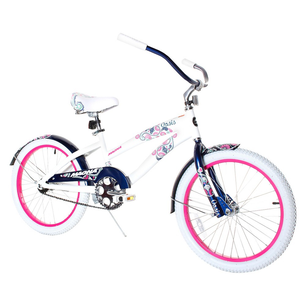 UPC 087876107514 Girl s Magna Oasis Cruiser Bike White Blue