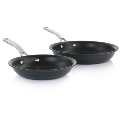 10 Piece Black Nonstick Aluminum Cookware Set