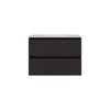 SEVOBAL Bathroom Vanities 30in Bathroom Cabinet with Two Shelves and Open Storage for Bathroom Storage, Black, 36.23"*22.84"*13.39" - 4 of 4