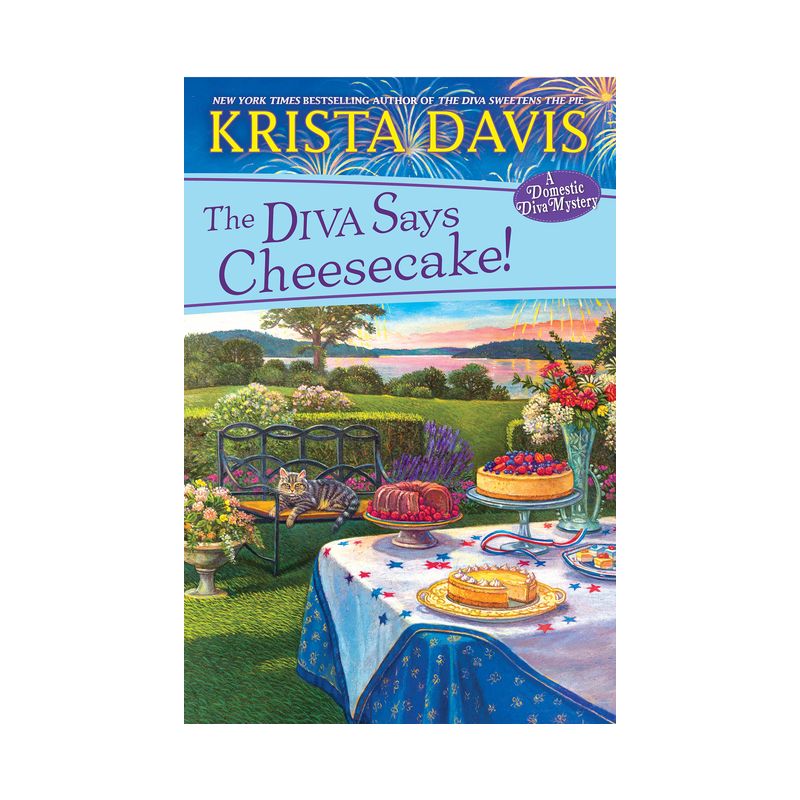 The Diva Says Cheesecake! - (Domestic Diva Mystery) by  Krista Davis (Paperback), 1 of 2