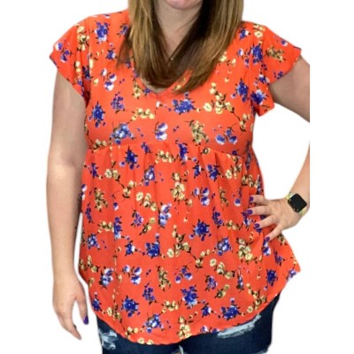 Women's Empire Waist Tee - White Birch