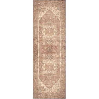 Nourison Vintage Washables Faded Non-Slip Indoor Rug