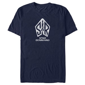 Men's Lightyear Star Command Distressed Logo T-Shirt - 1 of 4