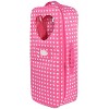 Pink Butterfly Closet Travel Carrier Trolley Doll Accessories with Bed
For 18" inch Dolls - 3 of 4