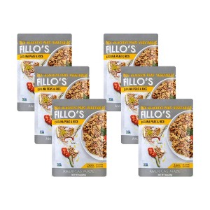 Fillo's Peas & Caroline Rice - Case of 6/8 oz - 1 of 3