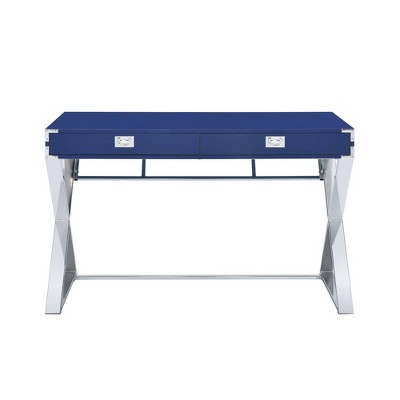 Estelle Desk Glossy Blue - Picket House Furnishings