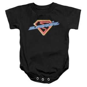 Baby Supergirl 2026 Neon Glow Shield Infant Bodysuit : Target