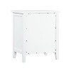 PAGED Wooden Nightstand with 3 Storage Drawers, Modern Side Table with Handles, Bedside Cabinet for Bedroom, Living Room - 2 of 4