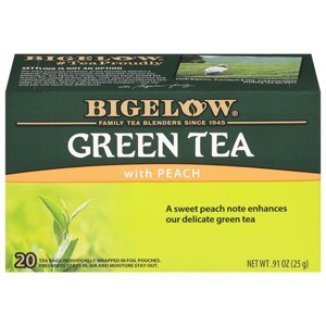 Bigelow Green Tea with Peach case of 6/18 - 1 of 4