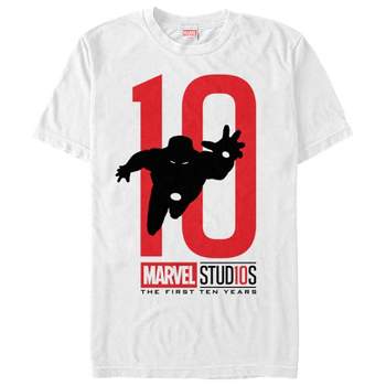 Men's Marvel 10 Anniversary Iron Man T-Shirt