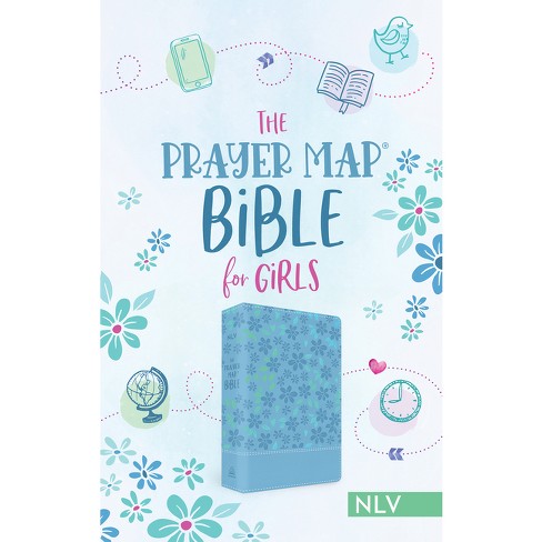 Niv, Beautiful Word Coloring Bible For Girls Pencil/sticker Gift Set,  Updated, Leathersoft Over Board, Teal, Comfort Print - By Zondervan : Target