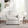 3-in-1 Convertible Sofa Bed, Folding Accent Chair, Pull-Out Sleeper Chair with Adjust Backrest - ModernLuxe - 3 of 4