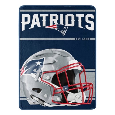 NFL New England Patriots Micro Fleece Throw Blanket